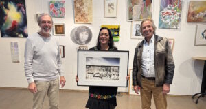 Im Atelier PEST Projekt laufen die Vorbereitungen für die 37. Kunstauktion zugunsten der Städtefreundschaft zwischen Solingen und Jinotega. (Foto: © Liane Rapp)