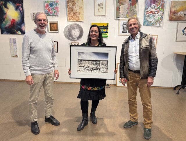 jinoetga-kunstauktion-oest-projekt Im Atelier PEST Projekt laufen die Vorbereitungen für die 37. Kunstauktion zugunsten der Städtefreundschaft zwischen Solingen und Jinotega. (Foto: © Liane Rapp)