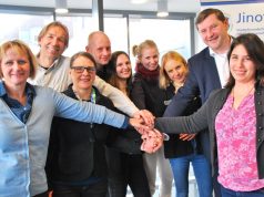 Sie haben Oberbürgermeister Tim Kurzbach heute im Rathaus ihre Eindrücke aus Solingens Partnerstadt Jinotega in Nicaragua geschildert. Das werden die jungen Leute demnächst auch auf einer städtischen Personalversammlung tun. (Foto: © Stadt Solingen)