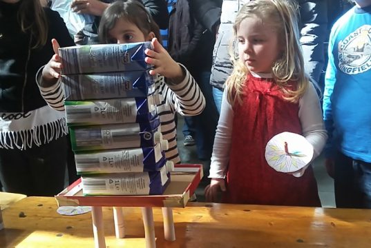 Am 25. März veranstaltet das LVR-Industriemuseum gemeinsam mit den Merscheider Kitas wieder ein großes Kinderfest. Dabei wird Kreativität groß gechrieben. (Foto: © Industrieuseum / Axel Lübeck)