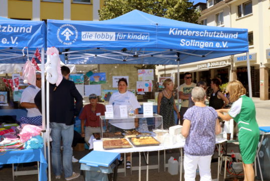 Der Kinderschutzbund in Solingen feierte im vergangenen Jahr sein 40-jähriges Bestehen. (Archivfoto: © Bastian Glumm)