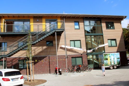 Die Kita "Opderhüh" an der Höhscheider Straße. (Foto: © Bastian Glumm)