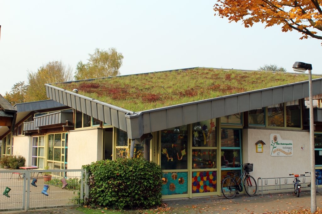 Die städtische Kita Sonnenblume an der Lützowstraße. (Archivfoto: © Tim Oelbermann)