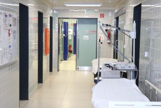 Die Zentrale Notfallambulanz (ZNA) im Klinikum Solingen. (Archivfoto: © Bastian Glumm)