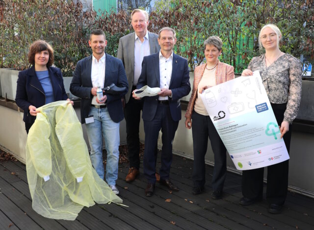 Bringen zunächst im Klinikum das Projekt 