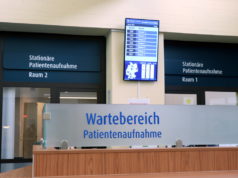 Die Patientenaufnahme im Klinikum Solingen wurde neu gestaltet. (Foto: © Bastian Glumm)