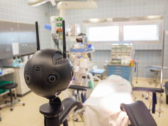 In einer virtuellen 360-Grad-Präsentation können alle Räume der Geburtshilfe im Klinikum Solingen in Ruhe „begangen“ werden. (Foto: © EXCIT3D)