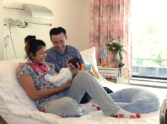 In Zusammenarbeit mit der Hebamme Nathalie Gowik bietet das Klinikum ab kommenden September zwei Geburtsvorbereitungskurse für Paare an, die ein Kind erwarten. (Foto: © Thomas Götz/Klinikum Solingen)