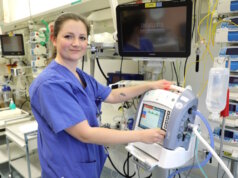 Rosangela Noia leitet die Kinderintensivstation im Klinikum Solingen. (Foto: © Bastian Glumm)