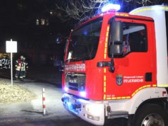 Die Feuerwehr rückte am Mittwochabend zur Herberger Straße aus. Dort brannte ein Sicherungskasten in einem Appartement. (Foto: © Das SolingenMagazin)