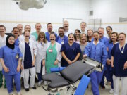 Gemeinsam für die Männergesundheit: Das Urologie-Team im Klinikum Solingen beteiligt sich an der Movember-Kampagne und macht mit Schnurrbärten auf wichtige Vorsorgethemen aufmerksam. (Foto: © Bastian Glumm)