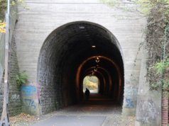 Der Schlagbaum-Tunnel der Korkenziehertrasse. (Archivfoto: © Bastian Glumm)
