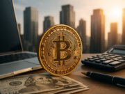Die digitale Revolution verändert die Finanzwelt grundlegend, wobei Kryptowährungen wie Bitcoin eine zentrale Rolle spielen. (Bild: Open AI)