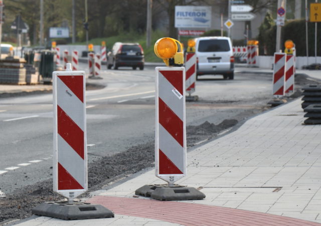 Vor dem Abschluss befinden sich die Bauarbeiten auf der Löhdorfer Straße. (Foto: © Bastian Glumm)
