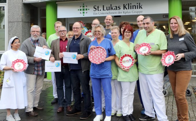 Lukas Klinik: Pflegedienst spendet für \
