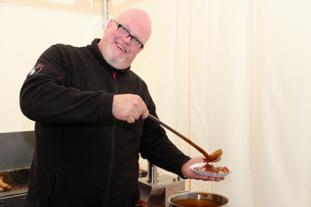 Martin Kempner eröffnete im Oktober 2013 ein Gewürzfachgeschäft an der Neuenhofer Straße in Höhscheid. Berühmt ist auch seine Currywurst. (Foto: © Bastian Glumm)
