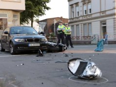 In Merscheid kam es am Dienstagabend zu einem Verkehrsunfall, bei dem ein 25-jähriger Motorradfahrer schwer verletzt wurde. (Foto: © Das SolingenMagazin)