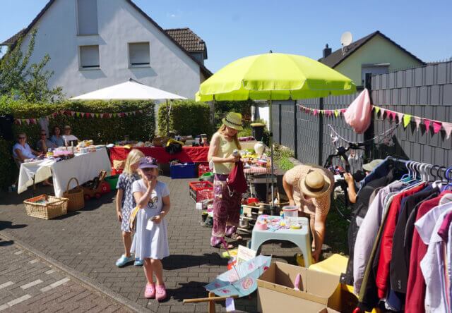 Am 24. August wird in Merscheid wieder getrödelt. Dann findet bereits zum dritten Mal der beliebte Merscheider Hoftrödel statt. (Foto: © Merscheider Hoftrödel)