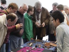 Die Messer Macher Messe ist ein El Dorado für Fans von handgefertigten Messern höchster Qualität. Am Wochenende findet sie zum 18. Mal statt. (Foto: © Lutz Hoffmeister, Deutsches Klingenmuseum)
