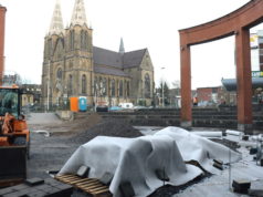 Derzeit wird der Mühlenplatz umgebaut. Die Arbeiten sind inzwischen gut vorangeschritten. (Archivfoto: © Bastian Glumm)