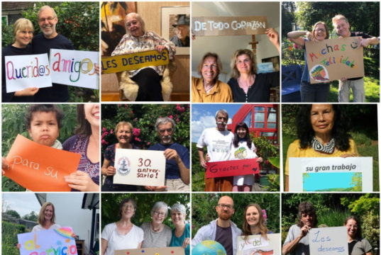 Auch wenn das Jahr 2020 ganz anders geplant war, bleibt die Städtepartnerschaft zwischen Solingen und Jinotega sehr lebendig. (Collage: © Förderverein Solingen-Jinotega)