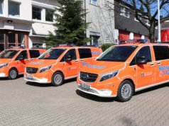 Die Berufsfeuerwehr Solingen präsentierte jetzt drei neue Notarzteinsatzfahrzeuge, die in Kürze in Dienst genommen werden. (Foto: © Bastian Glumm)