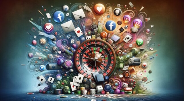 Social Media und sein Einfluss auf das Glücksspiel.