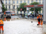 Nach einem Wasserrohrbruch blieb die Oststraße zwischen Florastraße und Tankstelle mehrere Wochen gesperrt. (Archivfoto: © Tim Oelbermann)