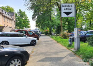 Der Parkscheinautomat an der Gotenstraße. (Archivfoto: © Bastian Glumm)