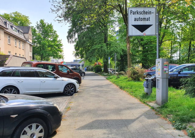 Ab dem morgigen Samstag, 25. April, besteht wieder Parkscheinpflicht in Solingen, teilt jetzt die Stadtverwaltung mit. Die war seit Ende März ausgesetzt. (Foto: © Bastian Glumm)