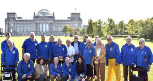 Ihre diesjährige Vereinstour führte die Karnevalisten der Prinzengarde Blau-Gelb Solingen-Ohligs nach Berlin. (Foto: © Prinzengarde Solingen-Ohligs)