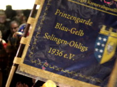 Die Prinzengarde Blau-Gelb Solingen-Ohligs feiert jedes Jahr das "111-Tage-Fest". (Archivfoto: © Bastian Glumm)