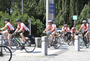 Sie sechstägige Radtour führte die Teilnehmerinnen und Teilnehmer durch Ruhrgebiet und Rheinland. (Foto: © Bastian Glumm)