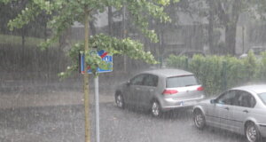 Das Sturmtief „Walter“ hat am Dienstag seit den frühen Morgenstunden für starke Regenfälle in Solingen gesorgt. (Foto: © Bastian Glumm)