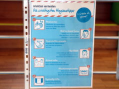 Abstands- und Hygieneregeln sollen die Verbeitung des Coronavirus verlangsamen. (Foto: © Bastian Glumm)