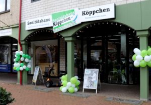 Die neue Filiale des Sanitätshauses Köppchen in Leichlingen an der Marktstraße. (Foto: © Bastian Glumm)