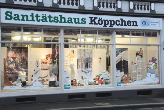 Das Sanitätshaus Köppchen feierte vergangenes Jahr sein 40-jähriges Bestehen. (Archivfoto: © Bastian Glumm)