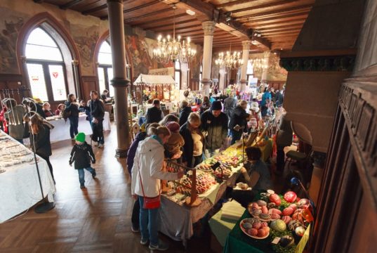 Zum 24. Ostermarkt lädt am 17. und am 18. März Schloss Burg ein. (Foto: © Kristina Malis/Schloss Burg)