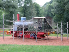 "Schnaufi" auf dem Spielplatz Engelsberger Hof in Ohligs. (Archivfoto: © Bastian Glumm)