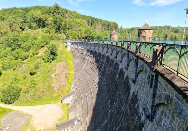 Die Sengbachtalsperre in Glüder. (Archivfoto: © Bastian Glumm)
