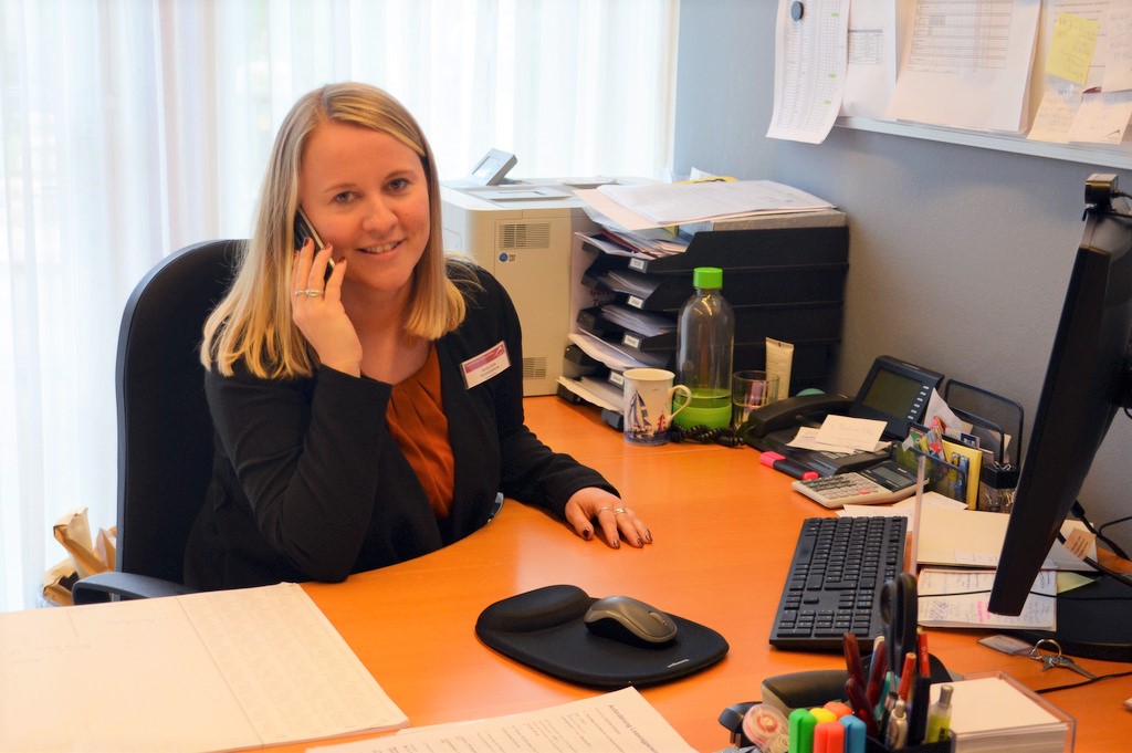 Sandy Janke hat Pflegemanagement und Pflegewissenschaften studiert und ist die neue Residenzleitung. (Foto: © Martina Hörle)