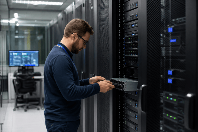 server-open-ai Für kleine und mittelständische Unternehmen ist eine leistungsfähige Serverinfrastruktur entscheidend, um Geschäftsprozesse effizient zu gestalten und Daten zuverlässig zu verwalten. (Bild: Open AI)
