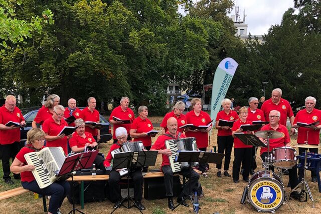 Der Shantychor Solingen wird beim Sommerfest der Diakonie Bethanien am 30. August im Bethanien-Park auftreten – mit maritimen Liedern und guter Laune. (Foto: © Diakonie Bethanien)