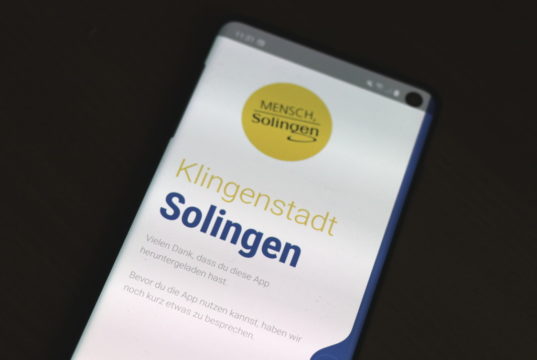 Die Solingen App wurde um neue Funktionen erweitert. (Foto: © Bastian Glumm)