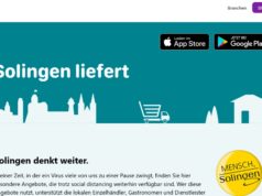 Verbraucher finden auf der neuen Plattform solingen-liefert.de besondere Angebote, die trotz "social distancing" weiterhin verfügbar sind. (© Wirtschaftsförderung Solingen)
