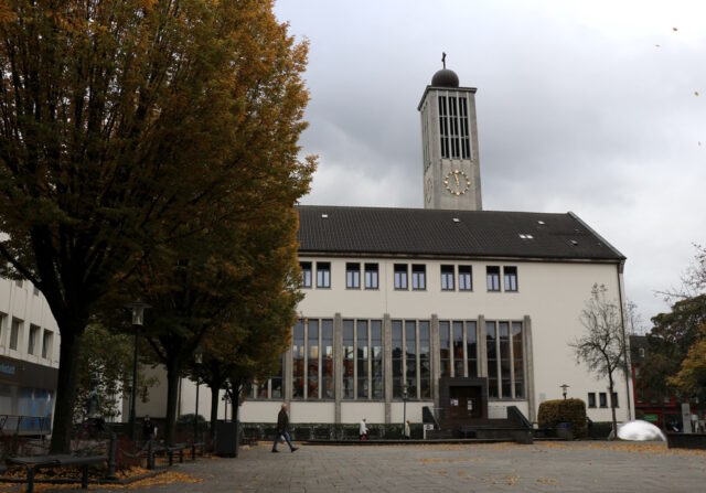 Der Fronhof und die Stadtkirche in der Solinger Innenstadt. (Foto: © Bastian Glumm)