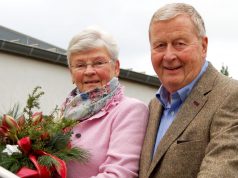Ingeborg und Ado Hermes beenden nach 18 Jahren ihre ehrenamtliche Mitarbeit bei der Solinger Tafel. (Foto: © Solinger Tafel)