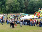 Das Sparkassen-Spielfest findet jedes Jahr auf dem Sportplatz am Weyersberg statt und ist für Kids ein echtes Highlight. (Archivfoto: © Martina Hörle)