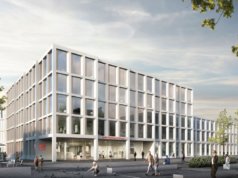 Am neuen Standort am Neumarkt soll ein "architektonisch hochwertiges, funktional qualitätsvolles und vor allem wirtschaftliches und nachhaltiges Konzept umgesetzt werden, das sich harmonisch in die städtebauliche Situation und Planung am Neumarkt einfüge", so die Stadt-Sparkasse Solingen. (Bild: © Stadt-Sparkasse Solingen)