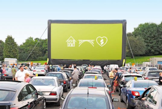 Vom 24. bis zum 26. August geht auch in diesem Jahr wieder das Stadtwerke-Autokino an den Start. Gezeigt werden drei Blockbuster. (Foto: © Stadtwerke Solingen)